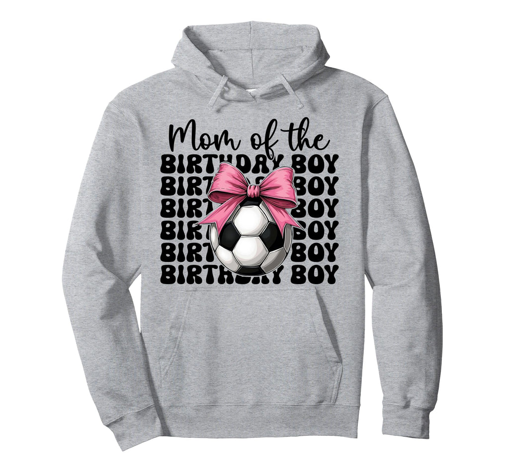Soccer Mom Soccer Mama Coquette Bow Mom Hoodie - Graphic Print Men Women - T-Shirt, Sweatshirt, Hoodie