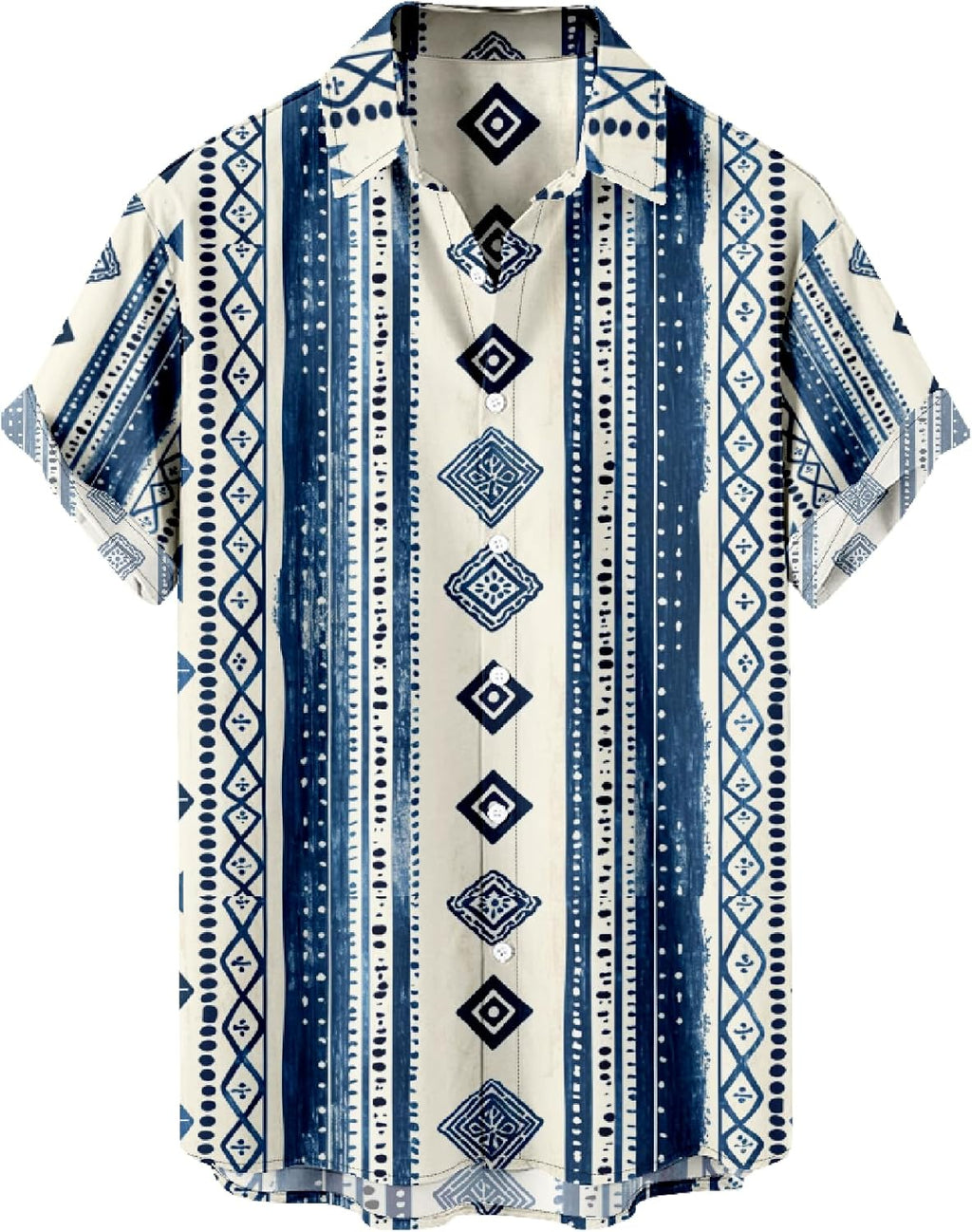 Men's Vintage Print Bowling Short Sleeve Button Down - Adult & Kids T-Shirts, Sweatshirts & Hoodies apparel design preview 1