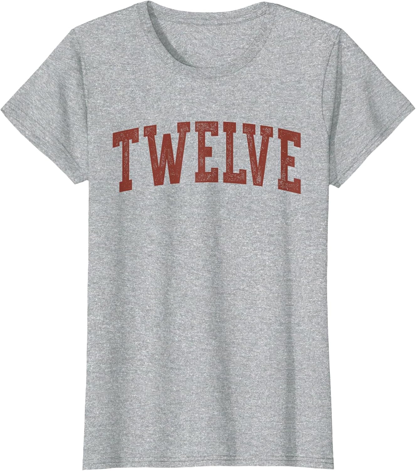 Twelve Minimalist 12th Birthday Design 12-Year-Old - Adult & Kids T-Shirts, Sweatshirts & Hoodies apparel design preview 1
