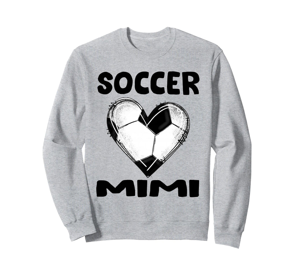Soccer Mimi Heart Mimi Soccer Sweatshirt - Novelty Apparel for Adults - T-Shirt, Sweatshirt, Hoodie