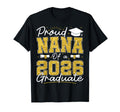 Proud Nana 2026 Graduate Senior 2026 T-Shirt - Aesthetic Graphic Men Women - T-Shirt, Sweatshirt, Hoodie