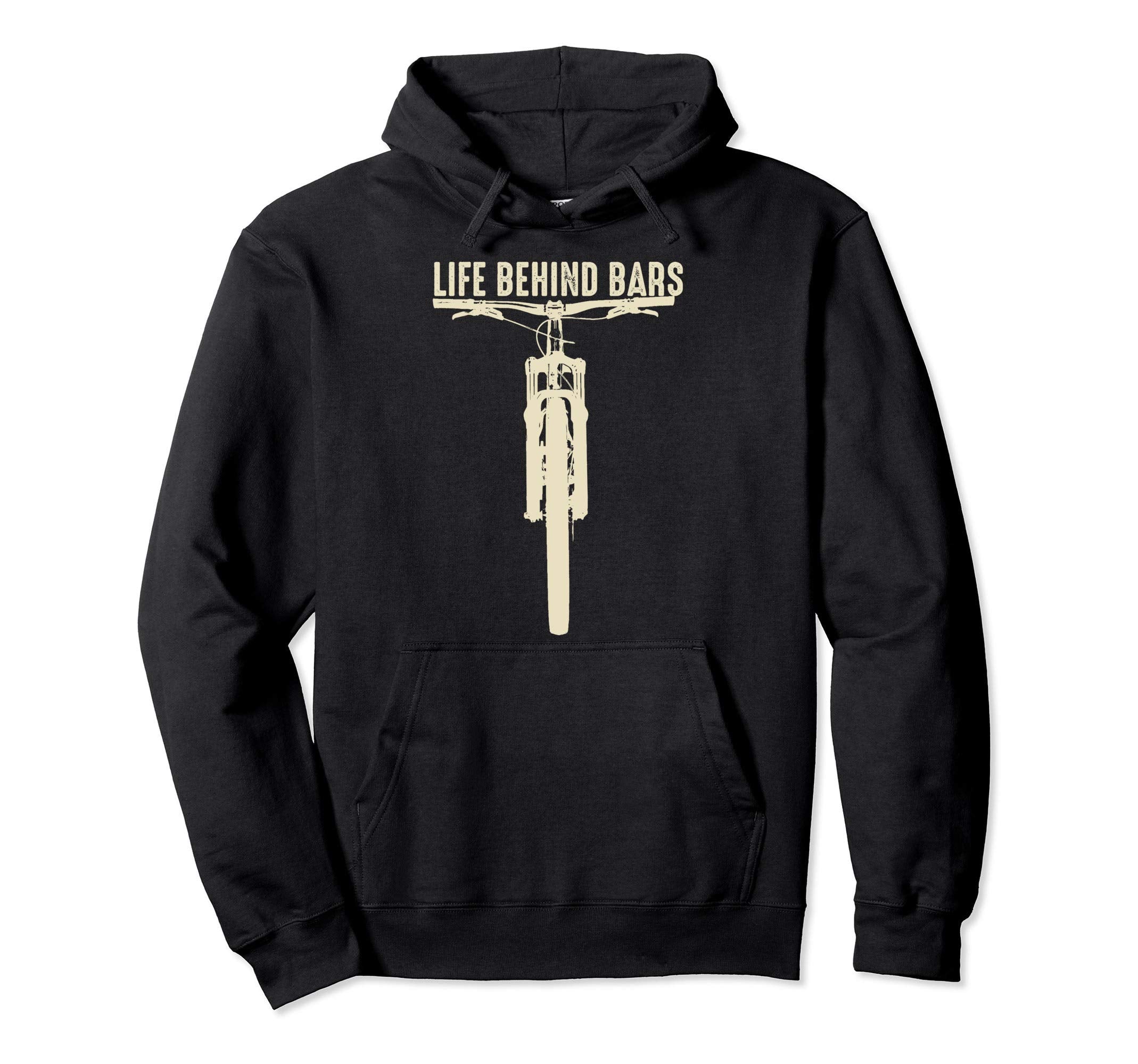 Life Behind Bars I Love Mtb Cross Hoodie - Casual Everyday Wear Unisex - T-Shirt, Sweatshirt, Hoodie