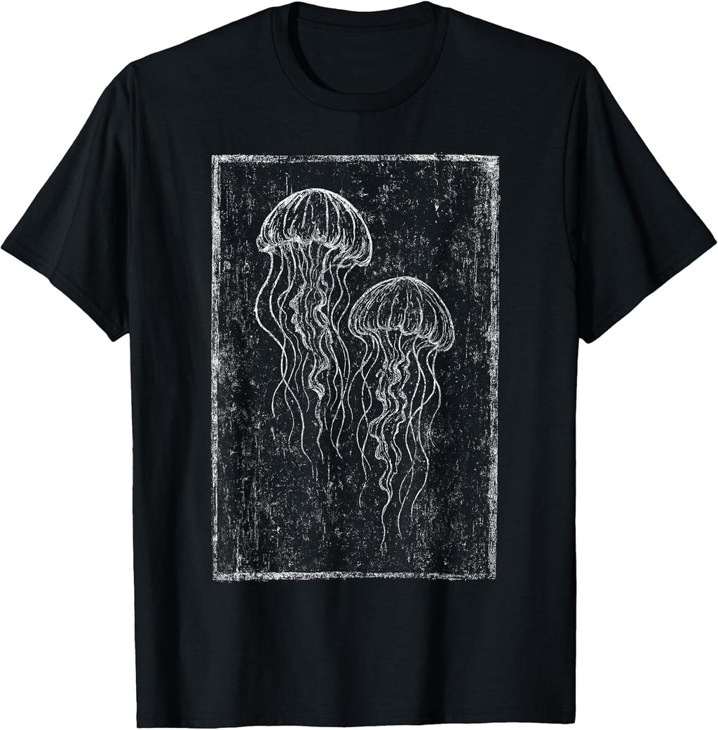 Jellyfish Alt Grunge Goth Alternative Gothic Y2K - Adult & Kids T-Shirts, Sweatshirts & Hoodies apparel design preview 1
