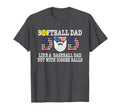 Softball Dad Like Baseball Dad But T-Shirt - Graphic Print Men Women - T-Shirt, Sweatshirt, Hoodie