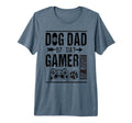 Mens Dog Dad Day Gamer Night T-Shirt - Fun Novelty Design for Adults - T-Shirt, Sweatshirt, Hoodie