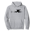 Ice Hockey Goalie Hoodie - Minimalist Print for Adults - T-Shirt, Sweatshirt, Hoodie
