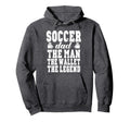 Funny Soccer Dad Wallet Legend Soccer Hoodie - Custom Art Print Men Women - T-Shirt, Sweatshirt, Hoodie