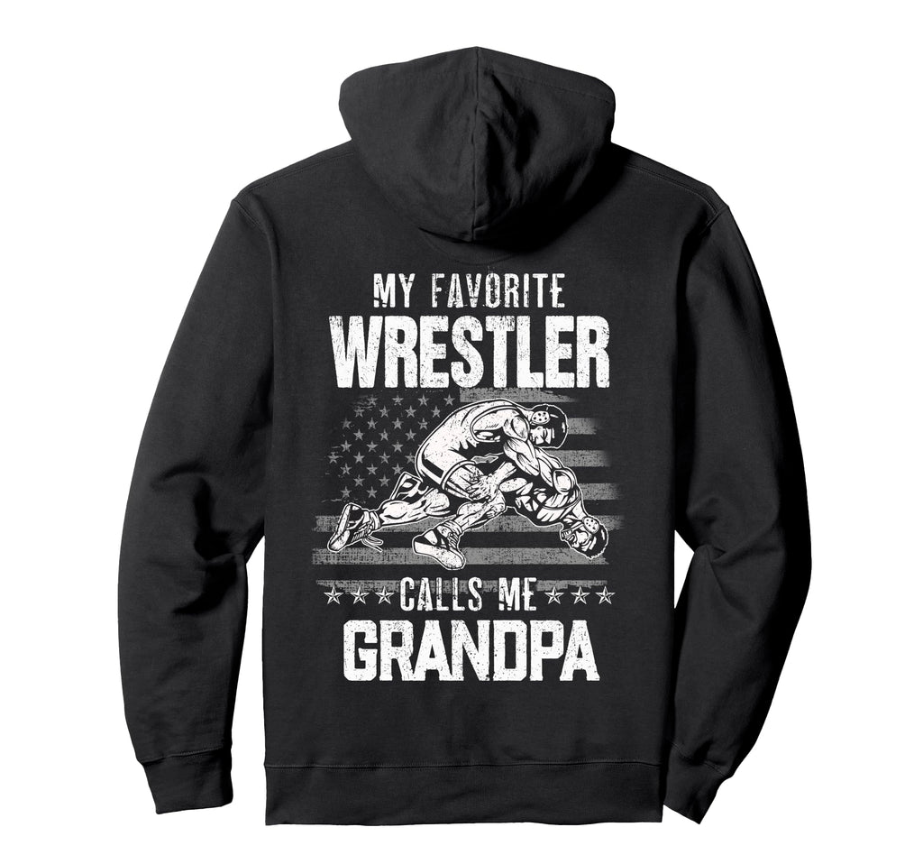 Wrestling My Favorite Wrestler Calls Me Hoodie - Minimalist Print Unisex - T-Shirt, Sweatshirt, Hoodie