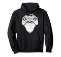 Bearded Gamer Beard Dad Gaming Video Hoodie - Casual Everyday Wear Unisex - T-Shirt, Sweatshirt, Hoodie