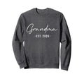 Grandma Est 2026 Promoted To Grandma Sweatshirt - Minimalist Print Unisex - T-Shirt, Sweatshirt, Hoodie