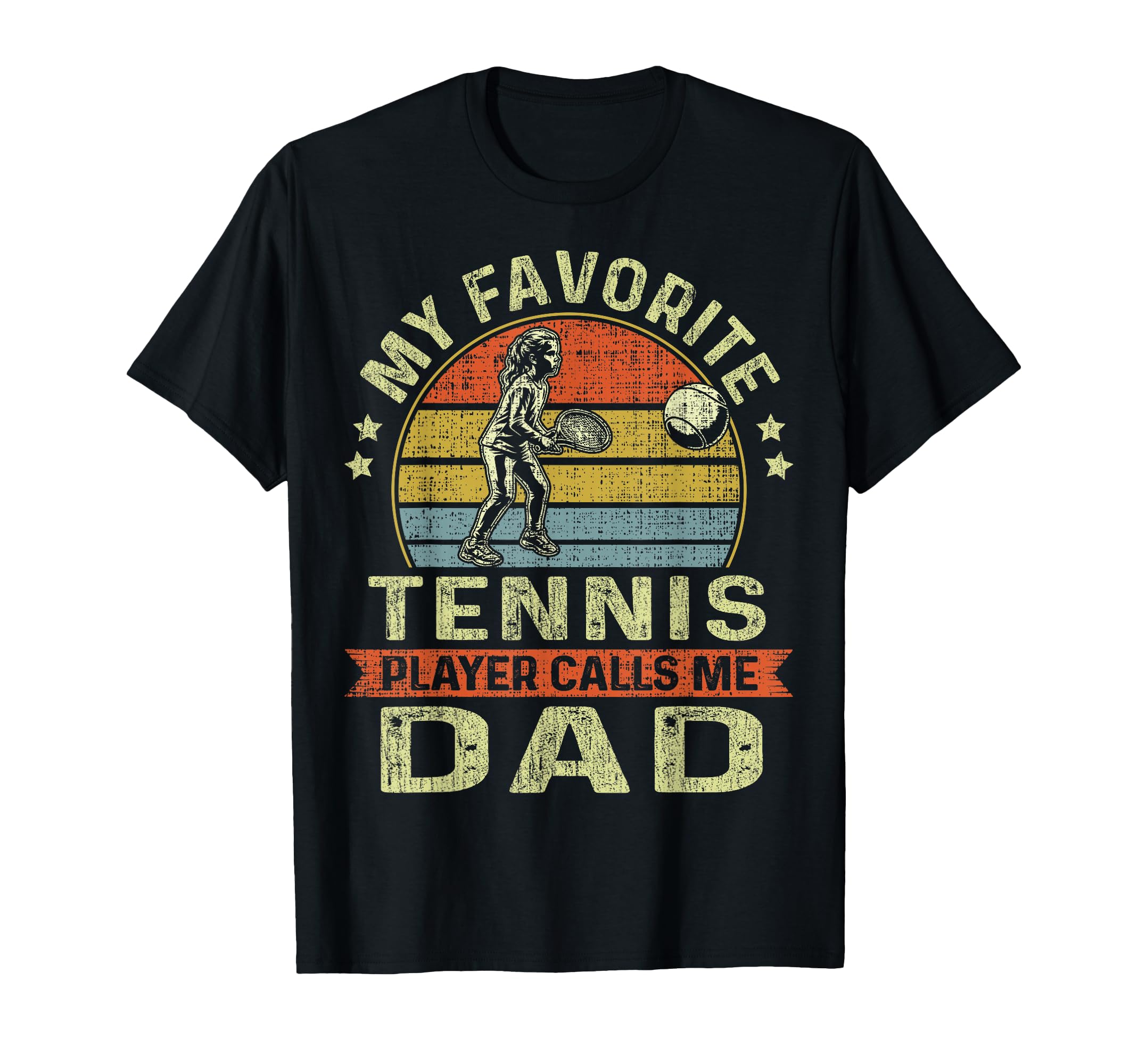 My Favorite Tennis Player Calls Me T-Shirt - Casual Everyday Wear Unisex - T-Shirt, Sweatshirt, Hoodie