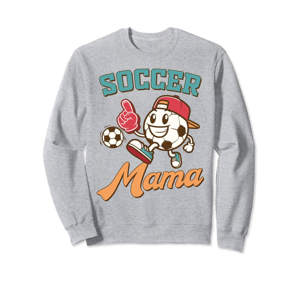 Soccer Mom Game Day Family Supporter Sweatshirt - Minimalist Print Unisex - T-Shirt, Sweatshirt, Hoodie