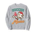 Soccer Mom Game Day Family Supporter Sweatshirt - Minimalist Print Unisex - T-Shirt, Sweatshirt, Hoodie