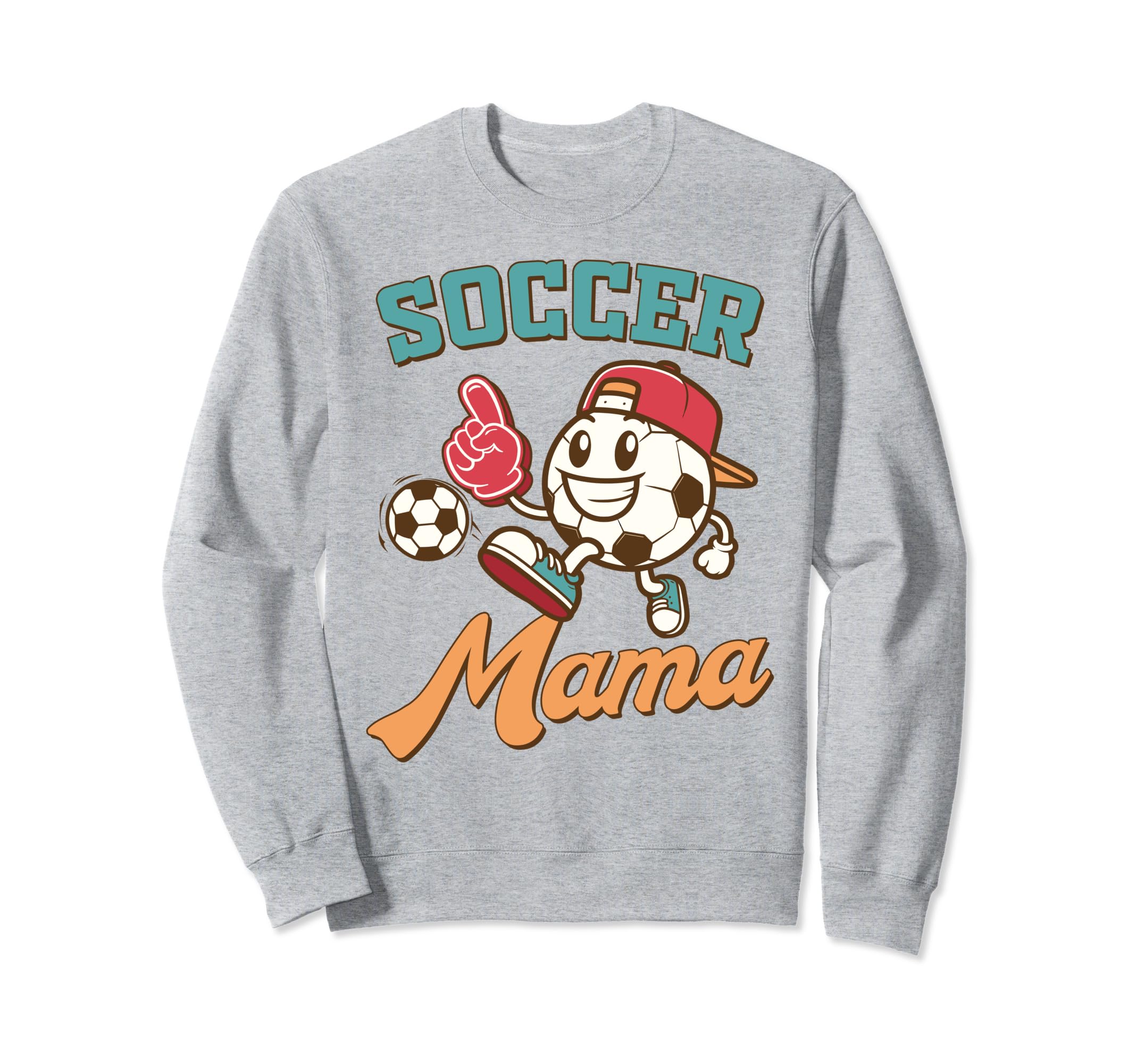 Soccer Mom Game Day Family Supporter Sweatshirt - Minimalist Print Unisex - T-Shirt, Sweatshirt, Hoodie