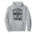 Twin Dad 2021 Funny New Daddy Twins Hoodie - Custom Art Print for Adults - T-Shirt, Sweatshirt, Hoodie