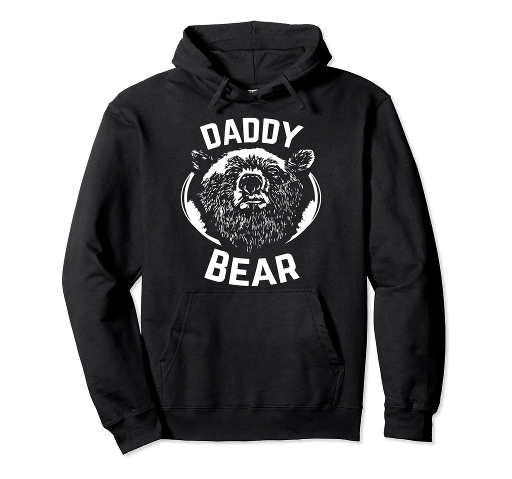 Daddy Bear Papa Bear Fathers Day New Papa Hoodie - Graphic Print Men Women - T-Shirt, Sweatshirt, Hoodie