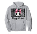 Soccer Sister Soccer Little Sister Hoodie - Custom Art Print Unisex - T-Shirt, Sweatshirt, Hoodie