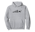 Evolution Football Funny Gift Soccer Hoodie - Graphic Print for Adults - T-Shirt, Sweatshirt, Hoodie