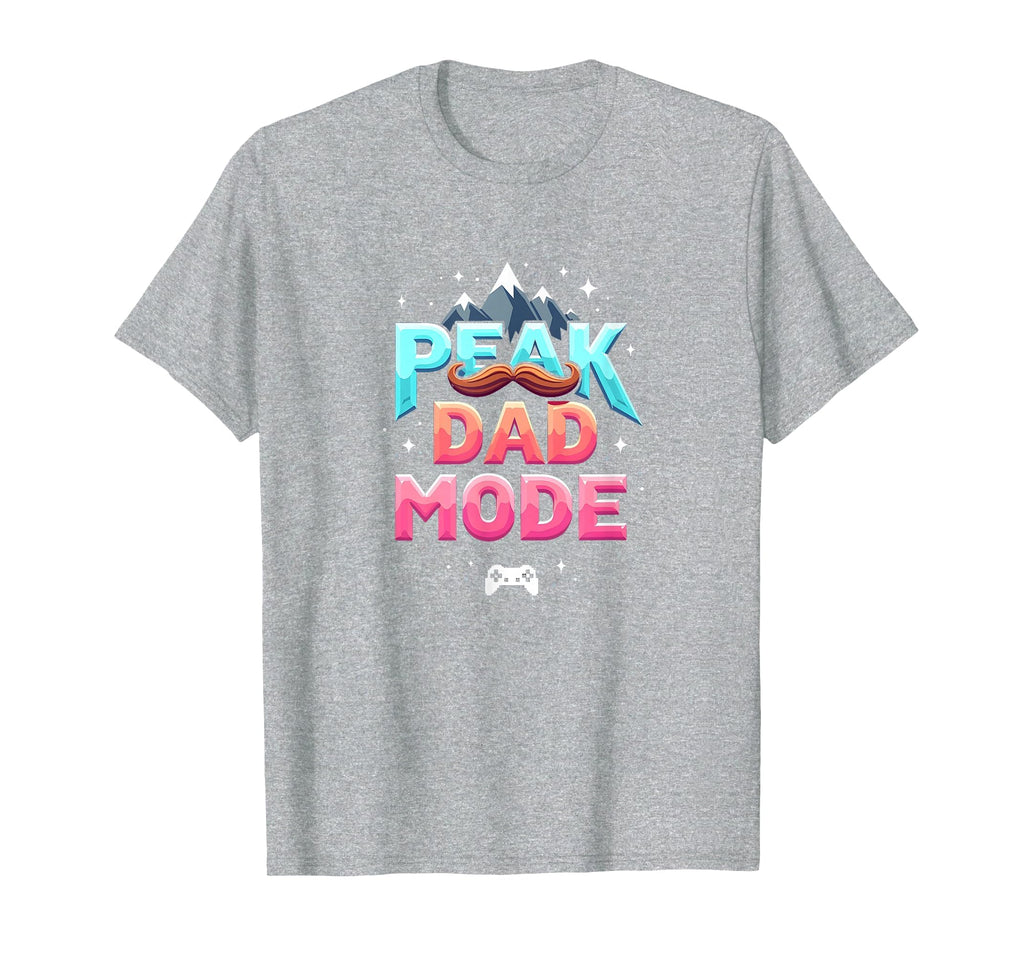 Peak Dad Mode My Dad Era Mountain T-Shirt - Custom Art Print Men Women - T-Shirt, Sweatshirt, Hoodie