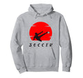 Soccer Hoodie - Fun Novelty Design Men Women - T-Shirt, Sweatshirt, Hoodie