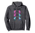 Funny Twin Gender Reveal Gift Dad Mom Hoodie - Streetwear Style Men Women - T-Shirt, Sweatshirt, Hoodie