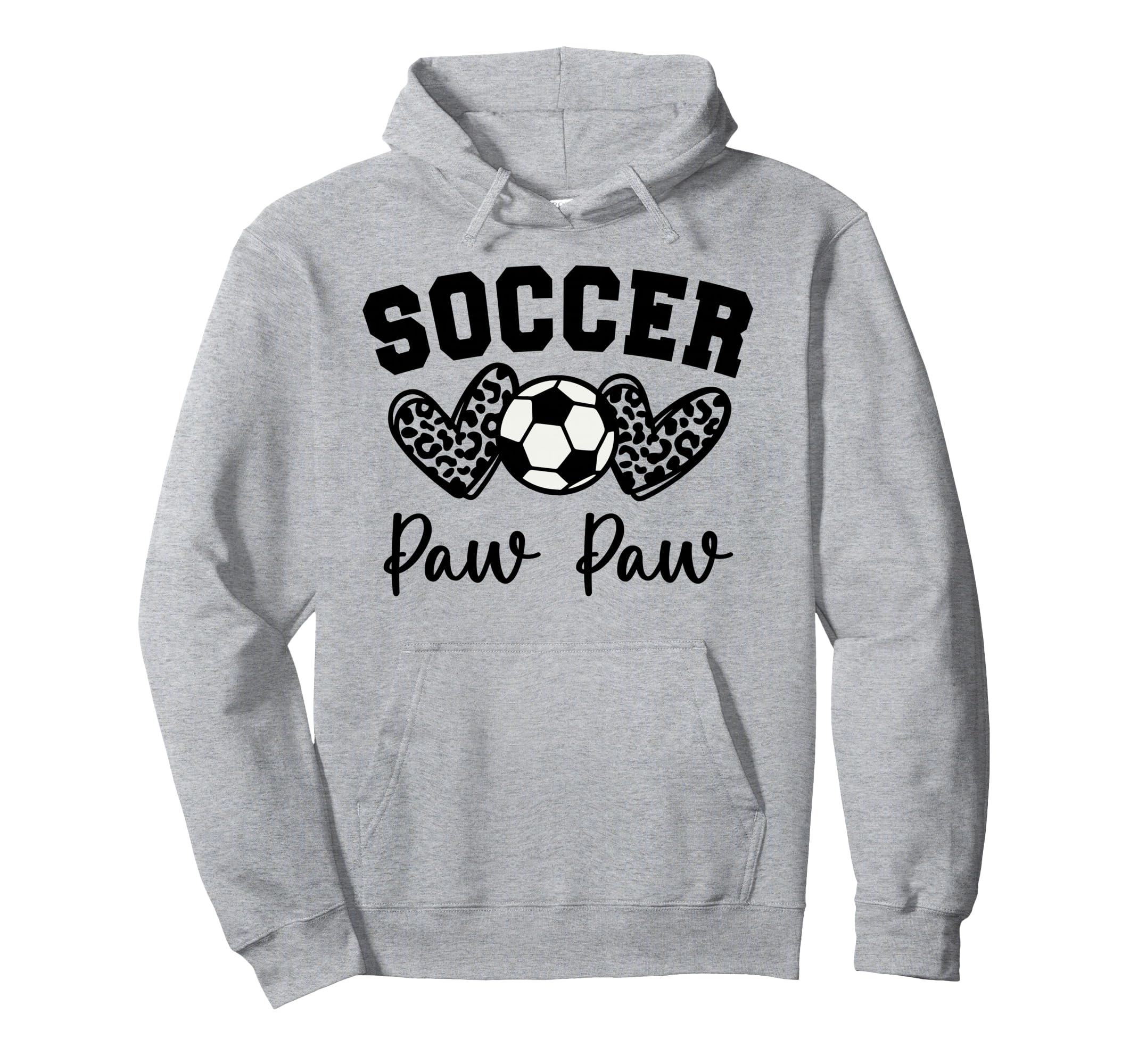 Soccer Paw Paw Matching Family Soccer Hoodie - Aesthetic Graphic Unisex - T-Shirt, Sweatshirt, Hoodie