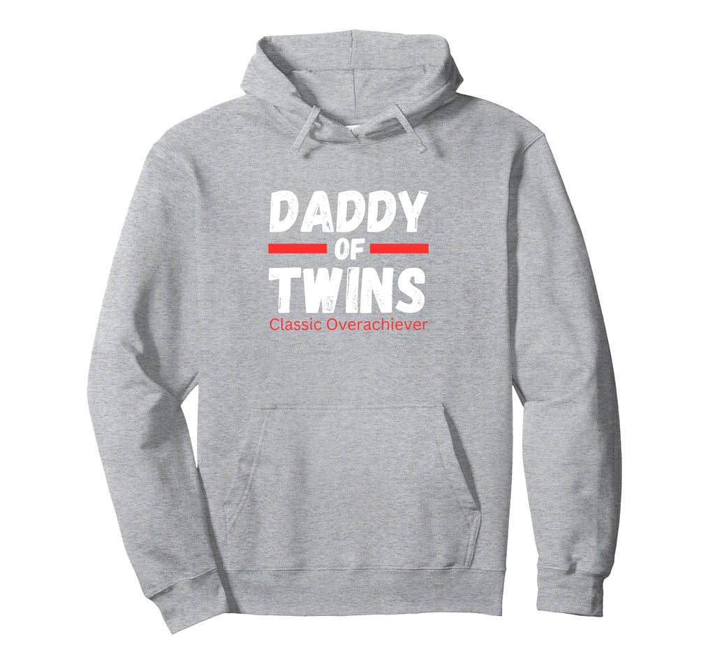 Funny Daddy Twins Father Twins Tees Twin Hoodie - Graphic Print Men Women - T-Shirt, Sweatshirt, Hoodie