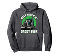 Mens Truck Driver Dad Trucker Gifts Hoodie - Casual Everyday Wear Unisex - T-Shirt, Sweatshirt, Hoodie