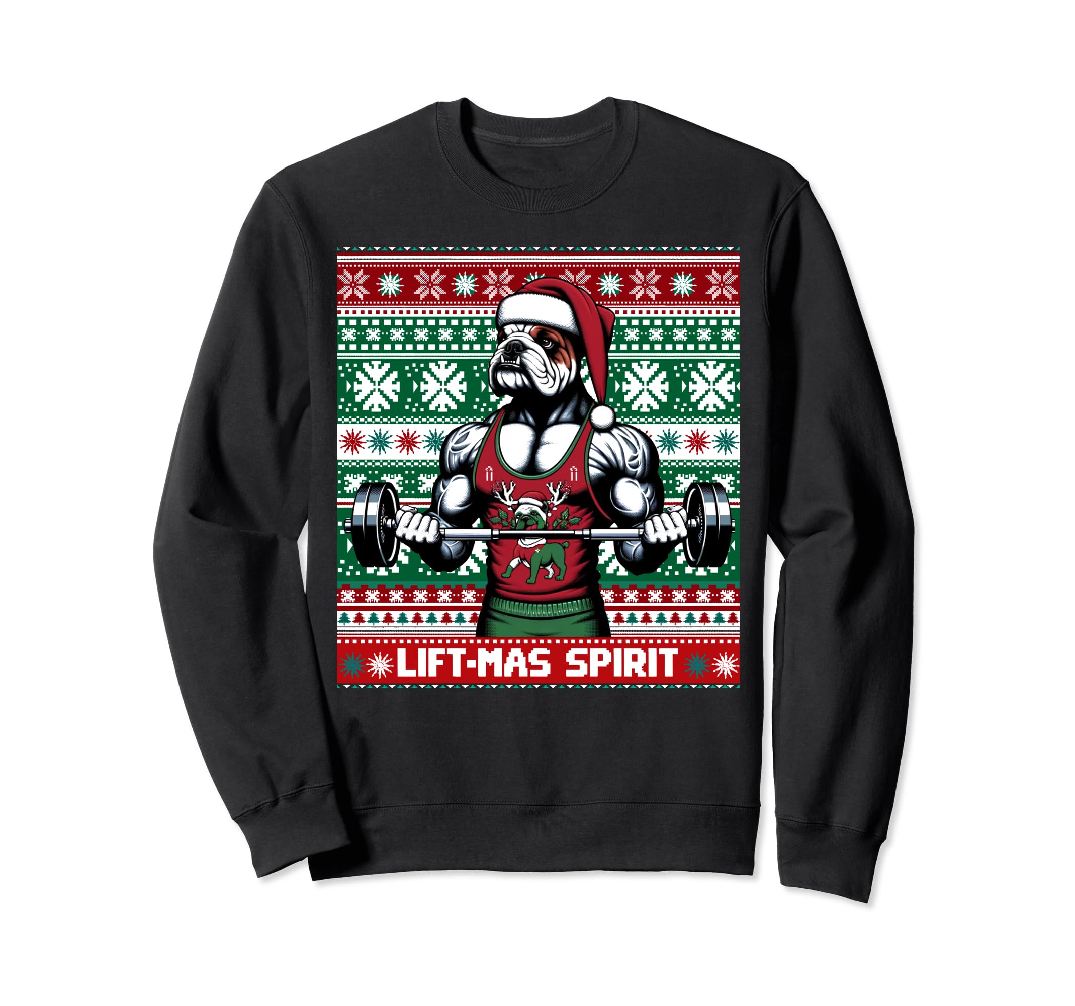 Ugly Bulldog Lifting Lift Mas Sweatshirt - Streetwear Style Men Women - T-Shirt, Sweatshirt, Hoodie