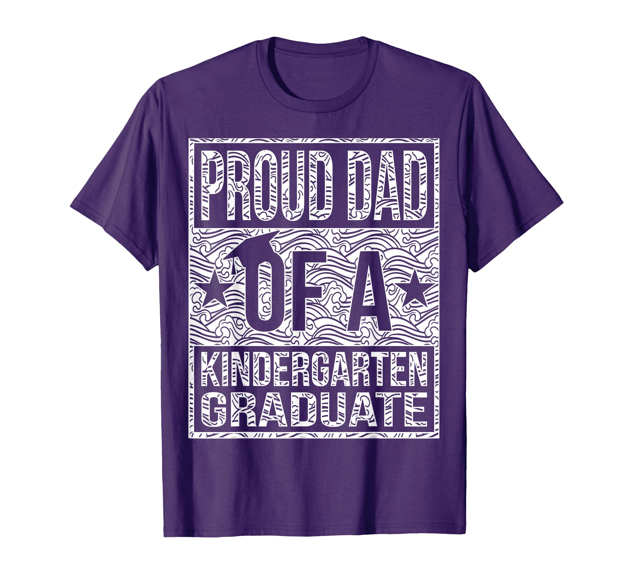 Proud Dad Kindergarten Graduate T-Shirt - Custom Art Print for Adults - T-Shirt, Sweatshirt, Hoodie