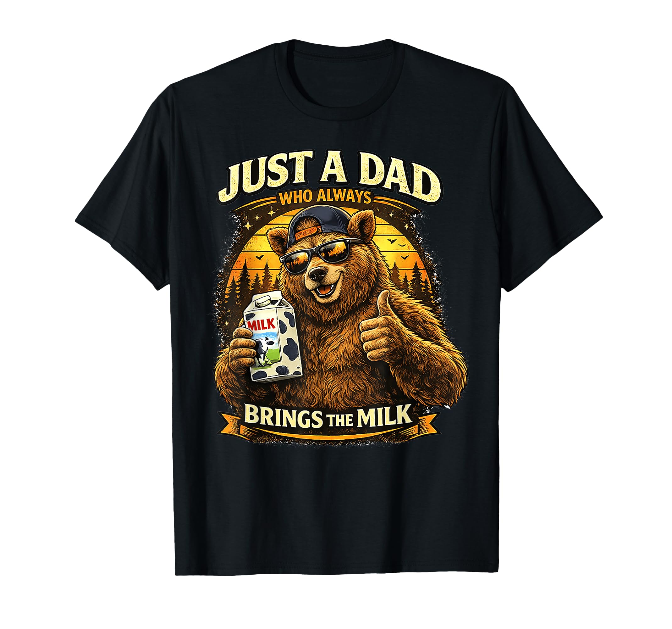 Funny Papa Bear Gifts Dad Fathers Day T-Shirt - Graphic Print Men Women - T-Shirt, Sweatshirt, Hoodie