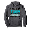 Fathers Day Dad Twins Overachiever Funny Hoodie - Unique Graphic Unisex - T-Shirt, Sweatshirt, Hoodie