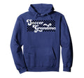 Soccer Grandma Grandmother Checkered Hoodie - Novelty Apparel Unisex - T-Shirt, Sweatshirt, Hoodie
