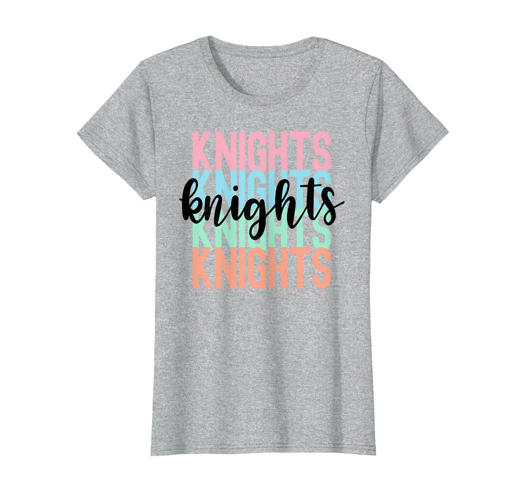 Knights Team Mascot School T-Shirt - Casual Everyday Wear for Adults - T-Shirt, Sweatshirt, Hoodie