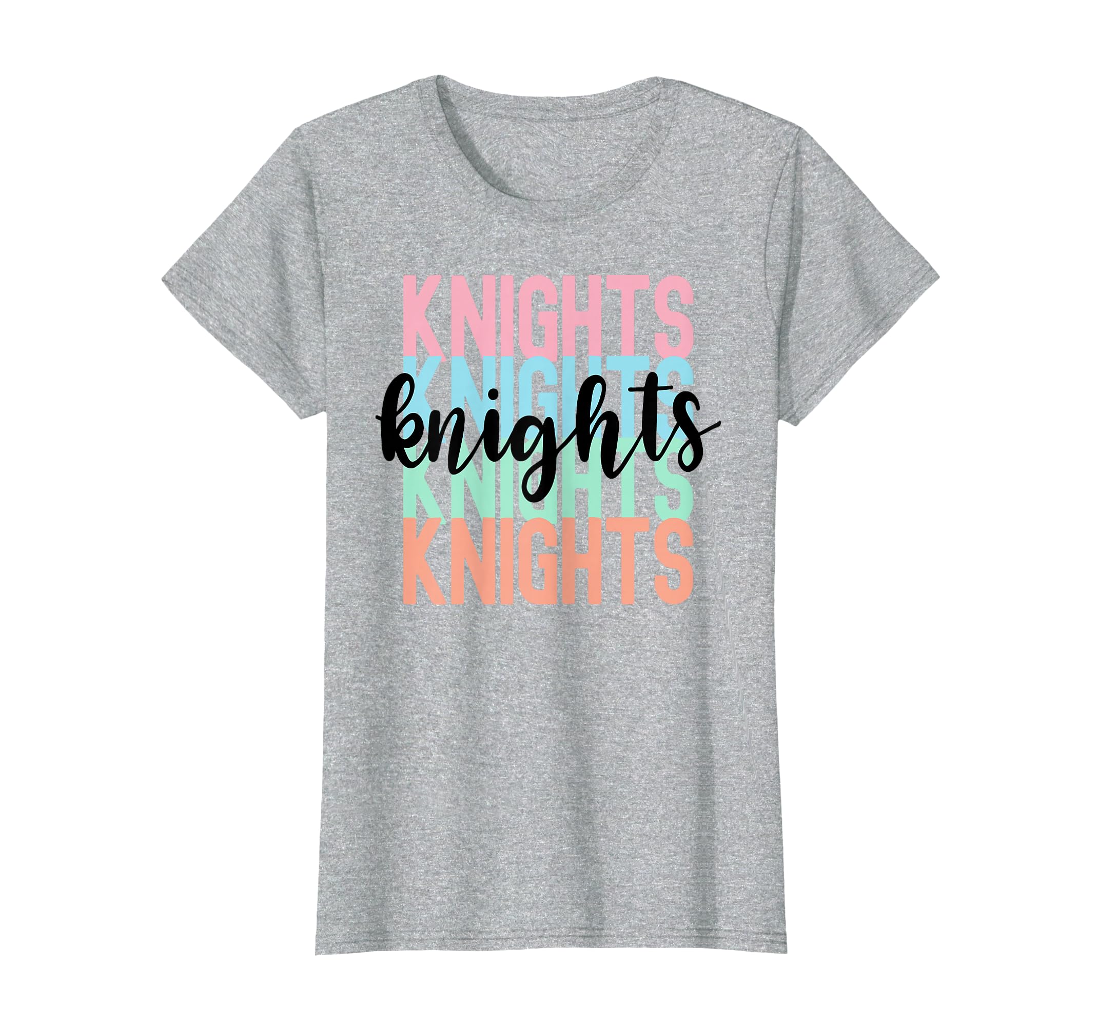 Knights Team Mascot School T-Shirt - Casual Everyday Wear for Adults - T-Shirt, Sweatshirt, Hoodie