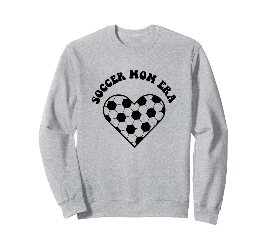 My Soccer Mom Era Groovy Soccer Mama Sweatshirt - Unique Graphic Unisex - T-Shirt, Sweatshirt, Hoodie
