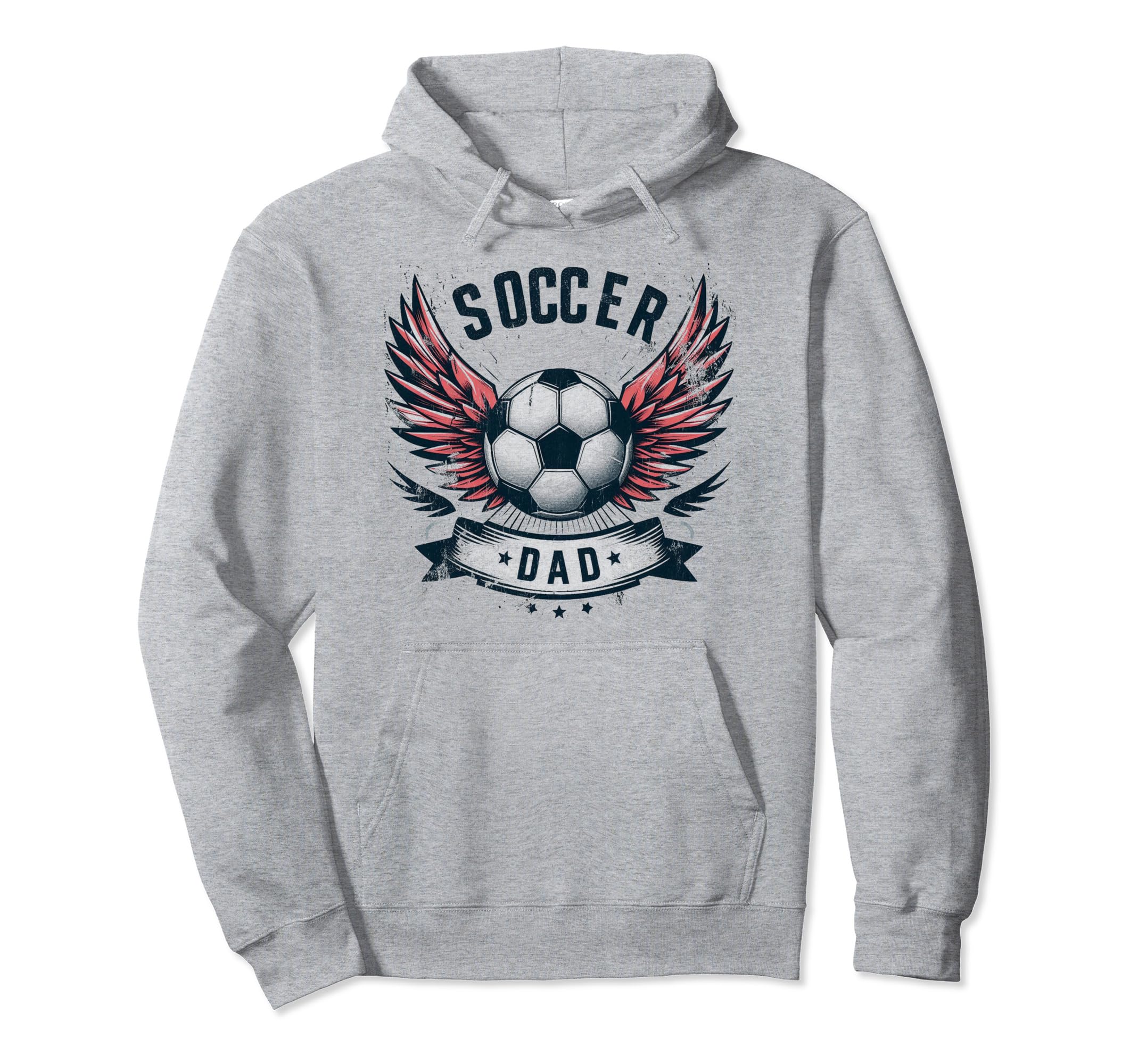 Soccer Dad Family Matching Dad Hoodie - Casual Everyday Wear for Adults - T-Shirt, Sweatshirt, Hoodie