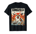 Corgizilla Parody Japanese Art Corgi T-Shirt - Minimalist Print for Adults - T-Shirt, Sweatshirt, Hoodie
