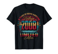 2008 18 Year Old 18Th Birthday T-Shirt - Custom Art Print Unisex - T-Shirt, Sweatshirt, Hoodie