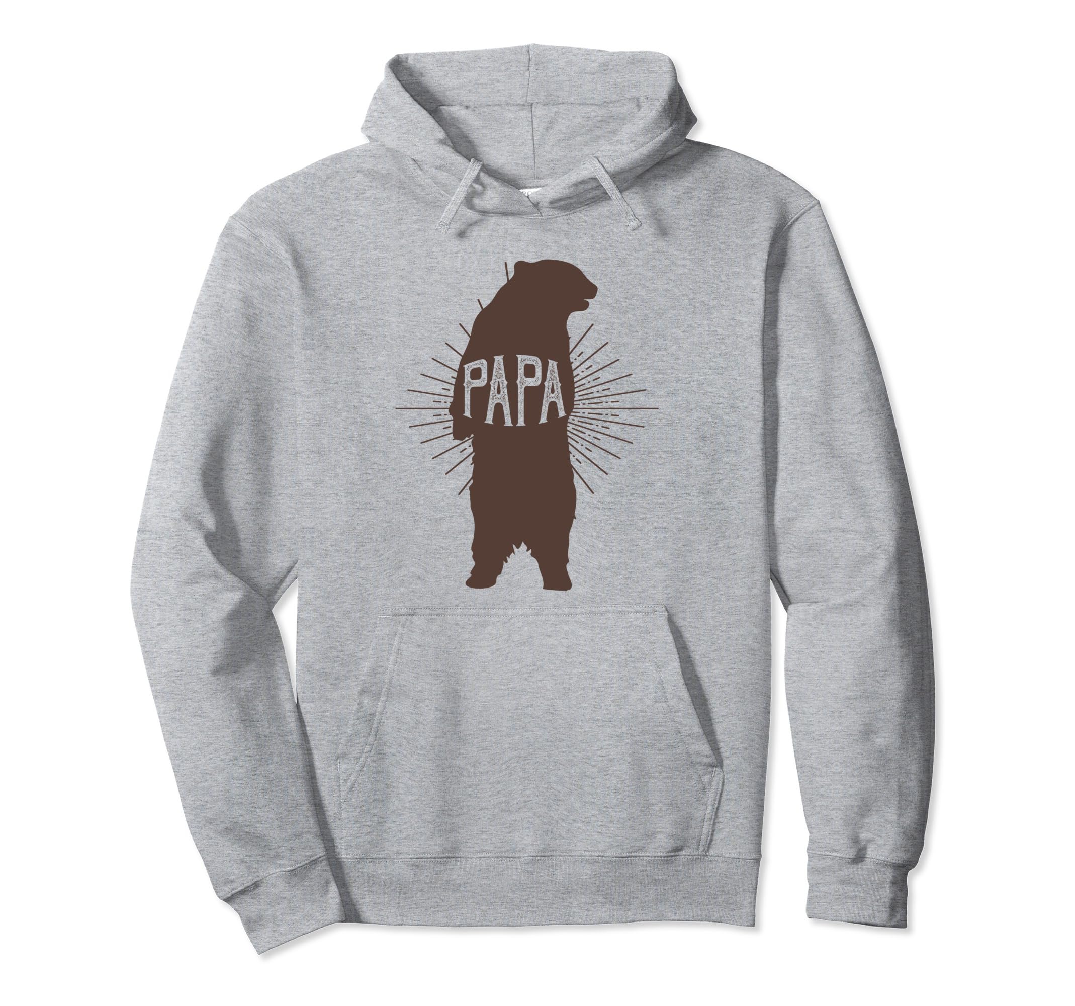 Papa Bear Funny Hoodie - Graphic Print Unisex - T-Shirt, Sweatshirt, Hoodie