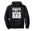 Daughter Bajan Dad Barbados Flag Father Gift Hoodie - Trendy Graphic Unisex - T-Shirt, Sweatshirt, Hoodie