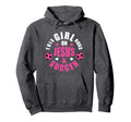 This Runs Jesus And Soccer Gifts Hoodie - Fun Novelty Design Men Women - T-Shirt, Sweatshirt, Hoodie