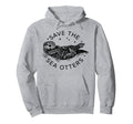Save Sea Otters Hoodie - Trendy Graphic for Adults - T-Shirt, Sweatshirt, Hoodie