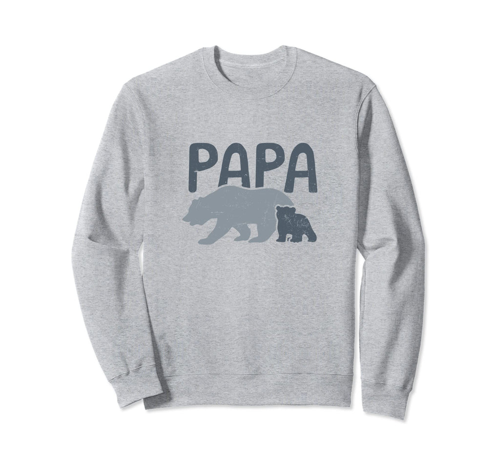 Papa One Papa Bear Sweatshirt - Unique Graphic for Adults - T-Shirt, Sweatshirt, Hoodie