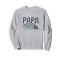 Papa One Papa Bear Sweatshirt - Unique Graphic for Adults - T-Shirt, Sweatshirt, Hoodie