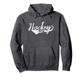 Hockey Mom Distressed Sweatshirt - Streetwear Style Men Women - T-Shirt, Sweatshirt, Hoodie