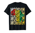 Morgan Family Africa Map Name T-Shirt - Novelty Apparel Men Women - T-Shirt, Sweatshirt, Hoodie