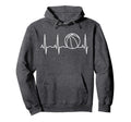 Basketball Basketball Heartbeat Sweatshirt - Streetwear Style for Adults - T-Shirt, Sweatshirt, Hoodie