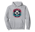 Soccer Papa Family Matching Dad Hoodie - Fun Novelty Design for Adults - T-Shirt, Sweatshirt, Hoodie