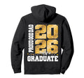 Proud God Dad Class 2026 Graduate Senior Hoodie - Trendy Graphic Men Women - T-Shirt, Sweatshirt, Hoodie